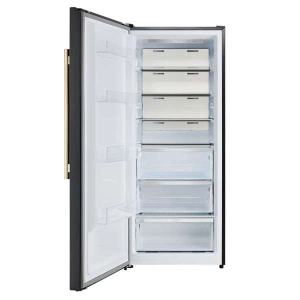 Forno Maderno 28-Inch Convertible Freezer/Refrigerator FFFFD1722-28BLK Refrigerators Wine Coolers Empire