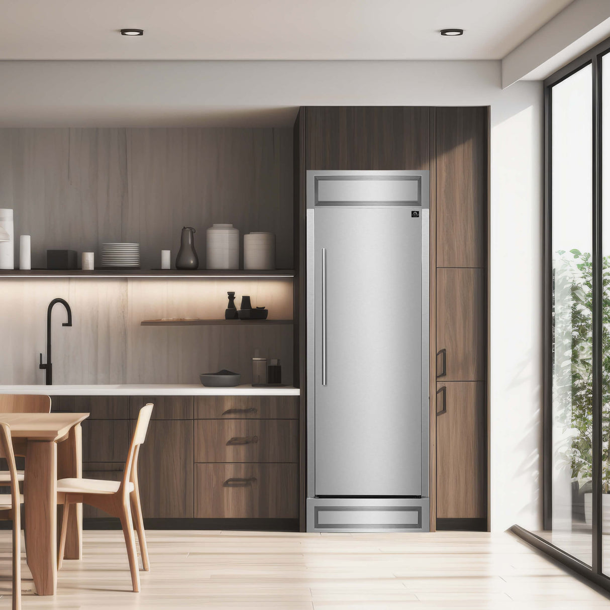 Forno Maderno 32" Right Hinge Built-In Refrigerator Freezer FFFFD1722-32RS Refrigerators FFFFD1722-32RS Wine Coolers Empire