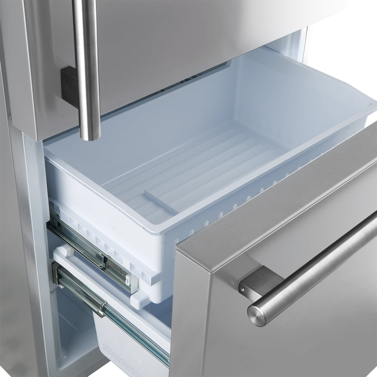 Forno Milano 62" Freestanding Dual Bottom Refrigerator FFFFD1787-60S Refrigerators FFFFD1787-60S Wine Coolers Empire