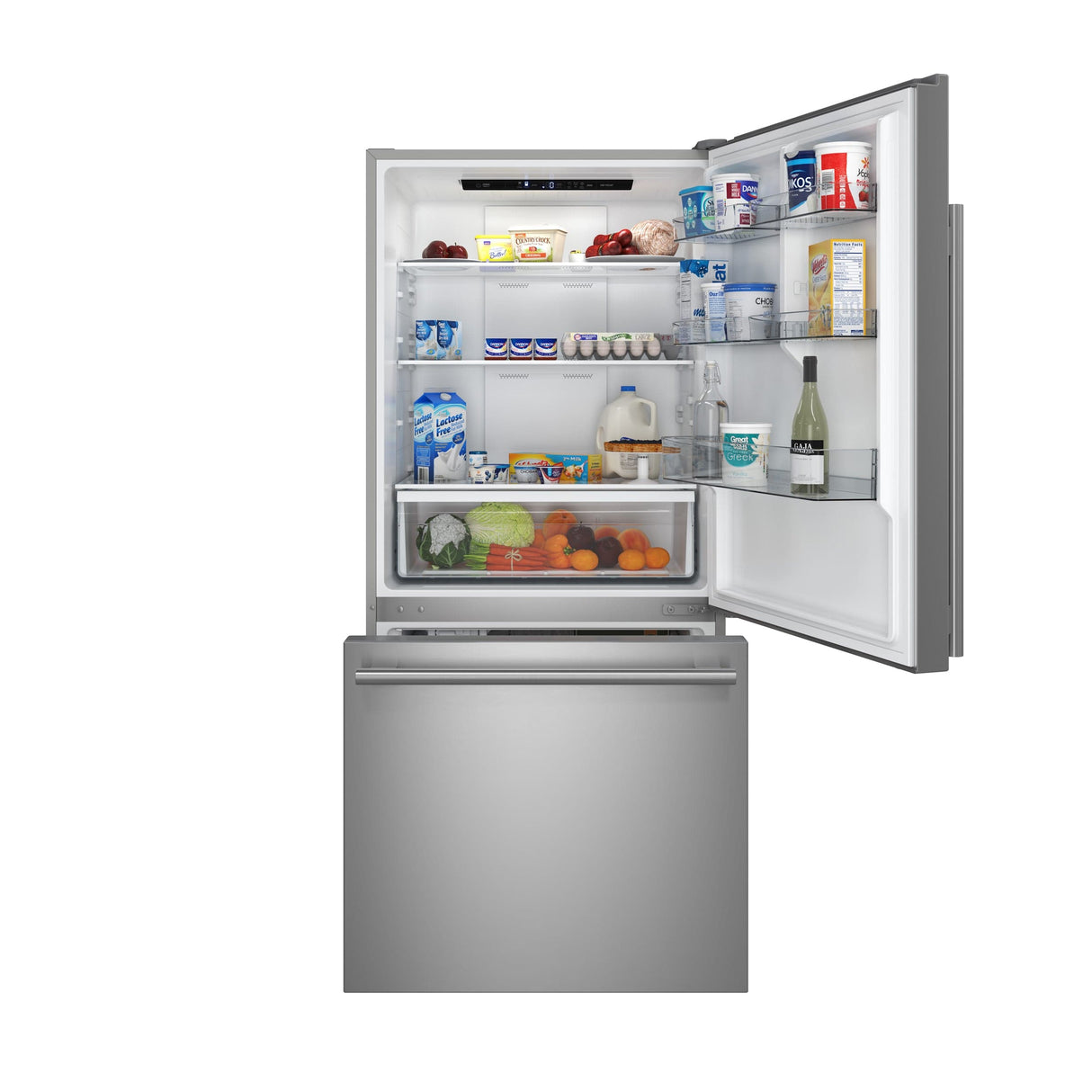 Forno Milano 62" Freestanding Dual Bottom Refrigerator FFFFD1787-60S Refrigerators FFFFD1787-60S Wine Coolers Empire