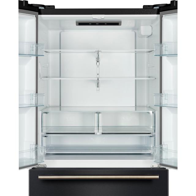 Forno Rivello 36 Inch French Door Black Refrigerator FFFFD1783-36BLK Refrigerators FFFFD1783-36BLK Wine Coolers Empire