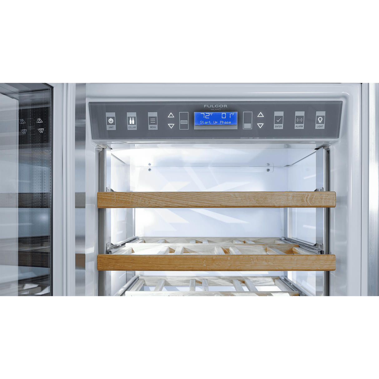 Fulgor Milano 24" Dual Zone Wine Cellar with 54 Bottle Capacity - F7PBW24S2 Wine Coolers Wine Coolers Empire