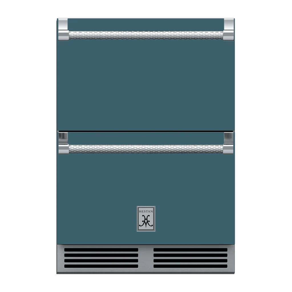 Hestan 24" Undercounter Refrigerator Drawer and Freezer Drawer - GRF Series Refrigerators GRFR24-GG Wine Coolers Empire
