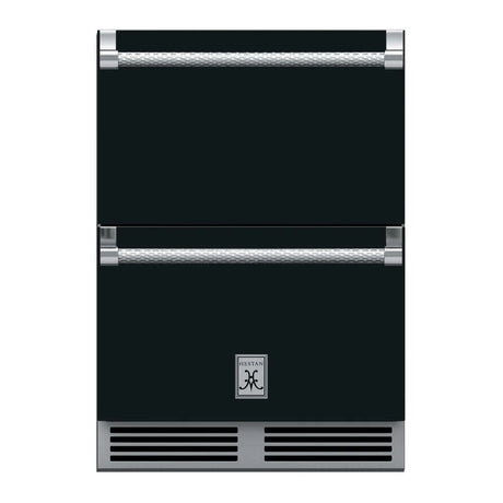 Hestan 24" Undercounter Refrigerator Drawers - GRR Series Refrigerators GRR24-BK Wine Coolers Empire