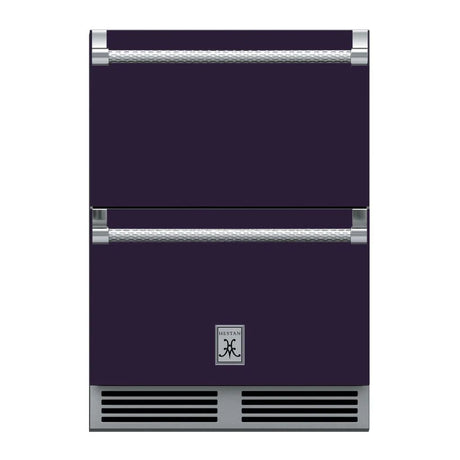 Hestan 24" Undercounter Refrigerator Drawers - GRR Series Refrigerators GRR24-PP Wine Coolers Empire
