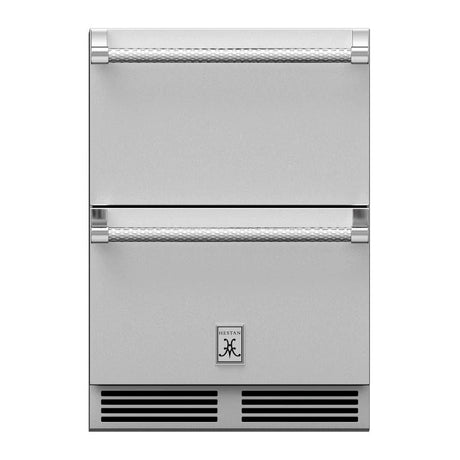 Hestan 24" Undercounter Refrigerator Drawers - GRR Series Refrigerators GRR24 Wine Coolers Empire