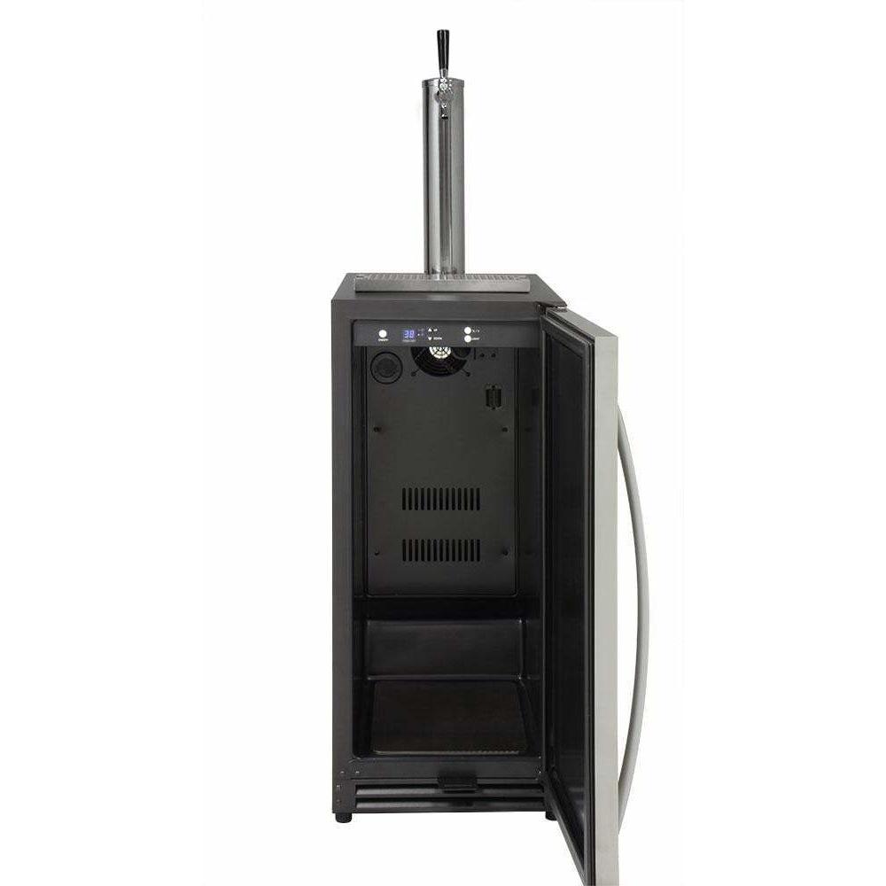 Kegco 15" Wide Built-in with Stainless Steel Door Kegerator VSK-15SSRN Kegerators VSK-15SSRN Wine Coolers Empire