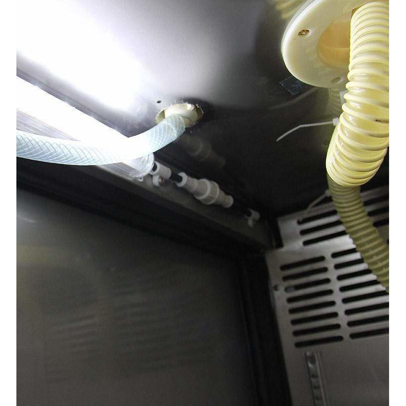 Kegco 49" Wide Dual Tap Black Kegerator XCK-2448B Kegerators XCK-2448B Wine Coolers Empire