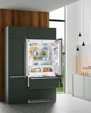 Liebherr 36" Integrated French Door Bottom Freezer HCB 2092G Refrigerators HCB 2092G Wine Coolers Empire