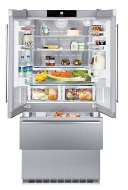 Liebherr 36" NoFrost Freestanding Fridge-Freezer CS 2092G Refrigerators CS 2092G Wine Coolers Empire