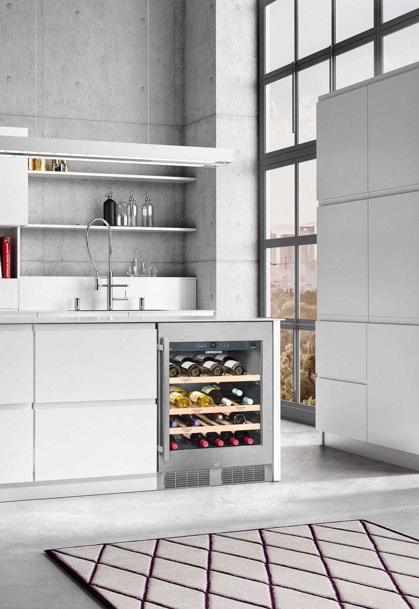 Liebherr WU 4500 24" Built-In Single Zone Wine Cabinet Wine Coolers WU 4500 Wine Coolers Empire