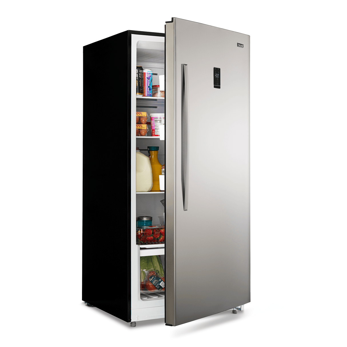 NewAir 13.8 Cu Ft Stainless Steel Upright Freezer NFS140SS00 Freezers NFS140SS00 Wine Coolers Empire