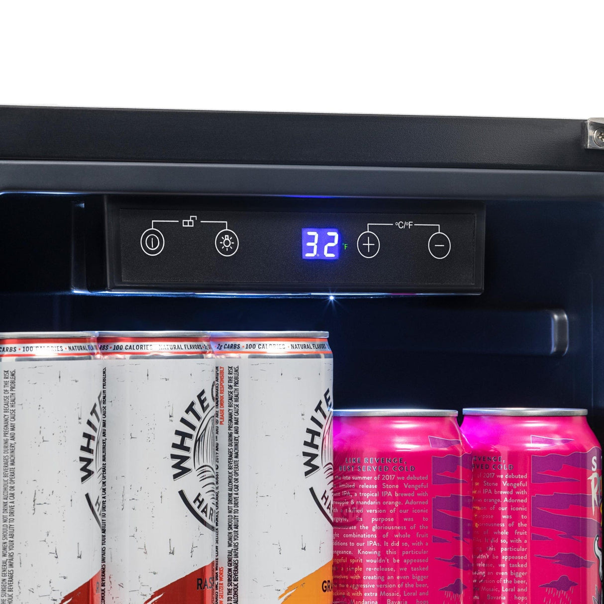 NewAir 15” Built-In 90-Can Outdoor Beverage Fridge NOF090SS00 Beverage Centers NOF090SS00 Wine Coolers Empire