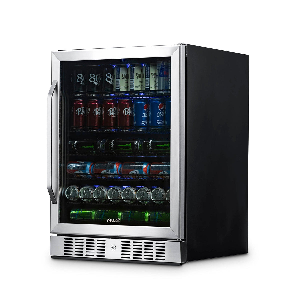 NewAir 177-Can Stainless Steel Beverage Fridge ABR-1770 Beverage Centers ABR-1770 Wine Coolers Empire