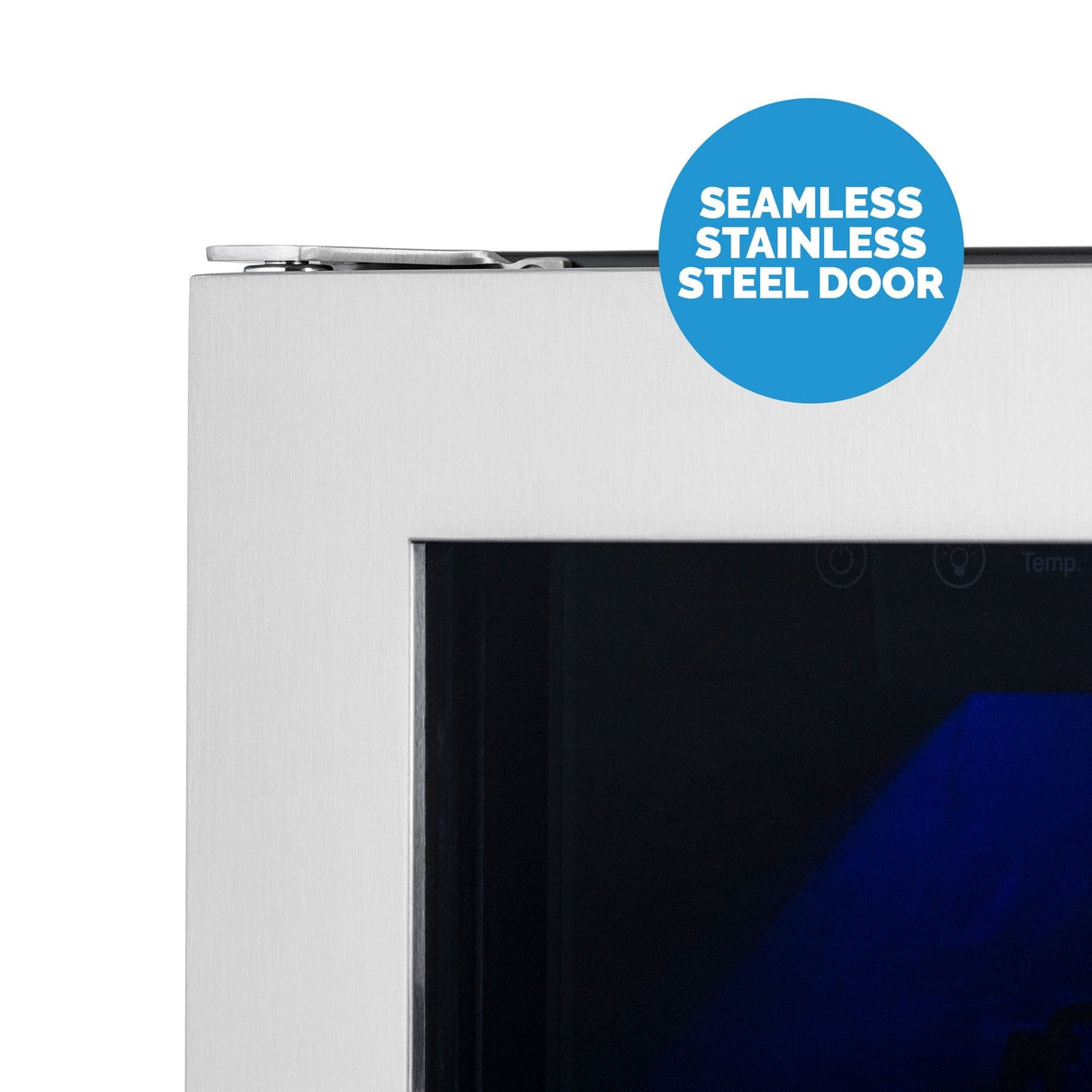 NewAir 24” Built-In 58-Can Dual Zone Beverage Fridge NWB080SS00 Beverage Centers NWB080SS00 Wine Coolers Empire