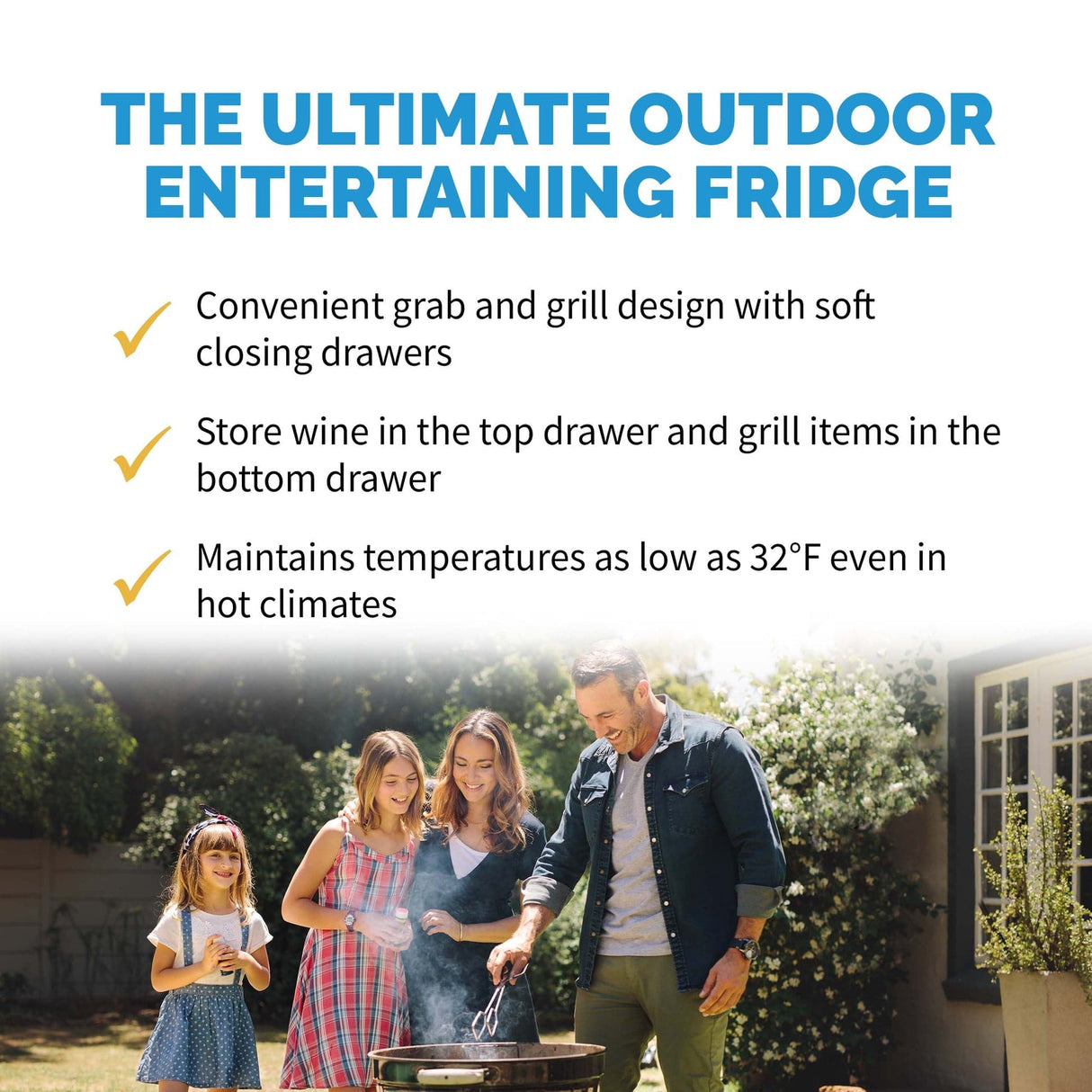 NewAir 24” Built-In 80-Can Dual-Drawer Beverage Fridge Beverage Centers NOF100SS00 Wine Coolers Empire