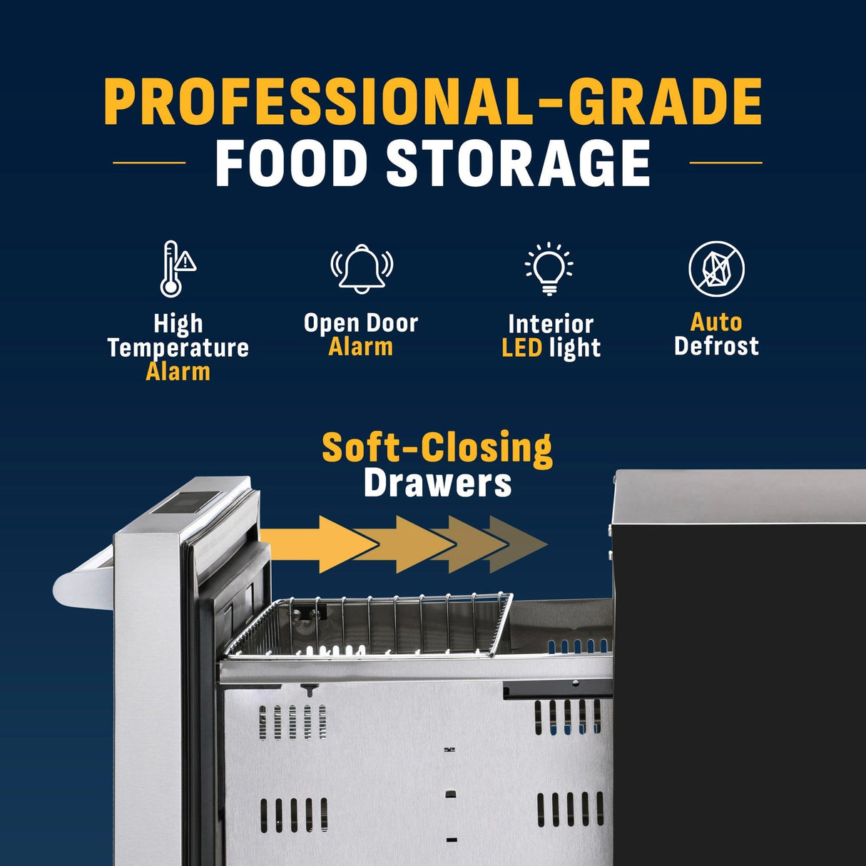 NewAir 24" Undercounter Dual Zone Freezer & Refrigerator Refrigerators NOF110SSD0 Wine Coolers Empire
