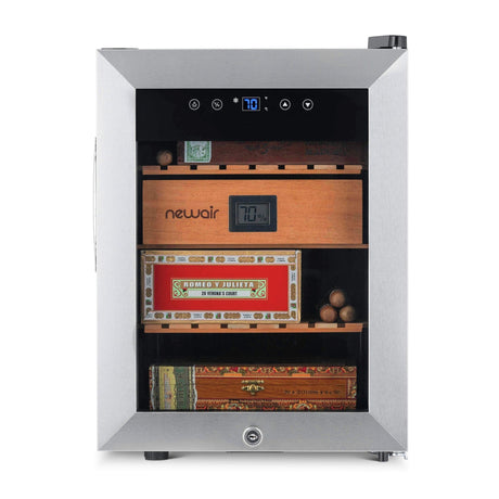 NewAir 250-Count Electric Cigar Humidor NCH250SS00 Cigar Humidors NCH250SS00 Wine Coolers Empire