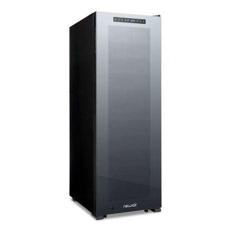 NewAir 56-Bottle Black Freestanding Dual Zone Wine Refrigerator Wine Coolers NWC056BKD0 Wine Coolers Empire