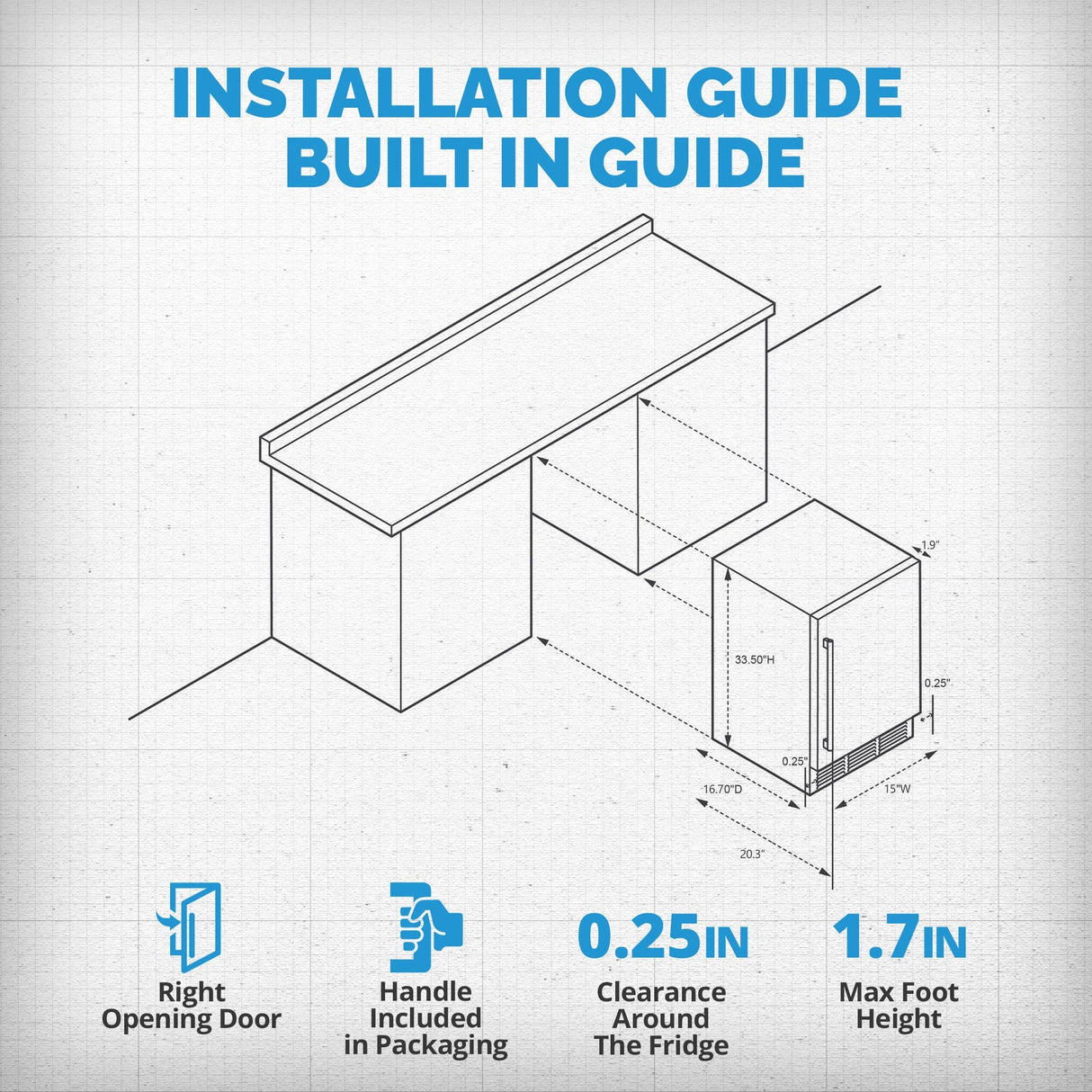 NewAir 80 lb/Day Stainless Steel Clear Ice Maker Ice Makers NCI080SS00 Wine Coolers Empire