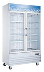 OMCAN 49" Dual Glass Door Freezer with “d” Type Breaker 50031 Freezers 50031 Wine Coolers Empire
