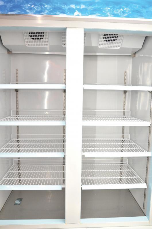 OMCAN 49" Dual Glass Door Freezer with “d” Type Breaker 50031 Freezers 50031 Wine Coolers Empire
