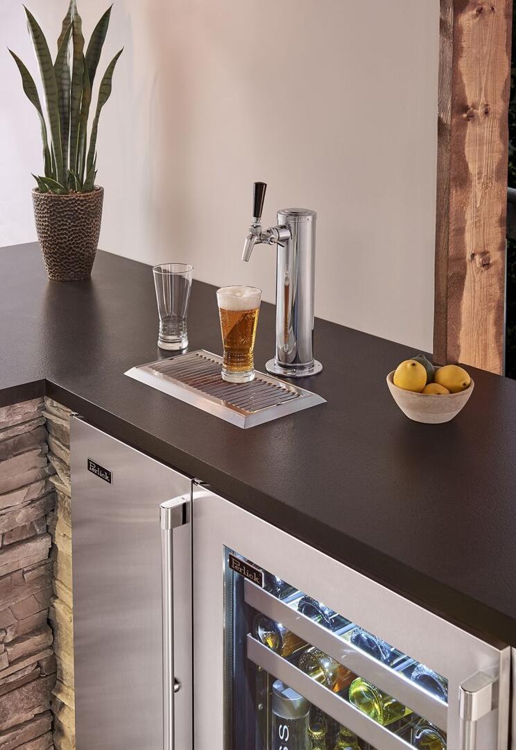 Perlick 15-Inch Signature Series Counter Depth Drawer Refrigerator HP15RM-4-6 Refrigerators Wine Coolers Empire