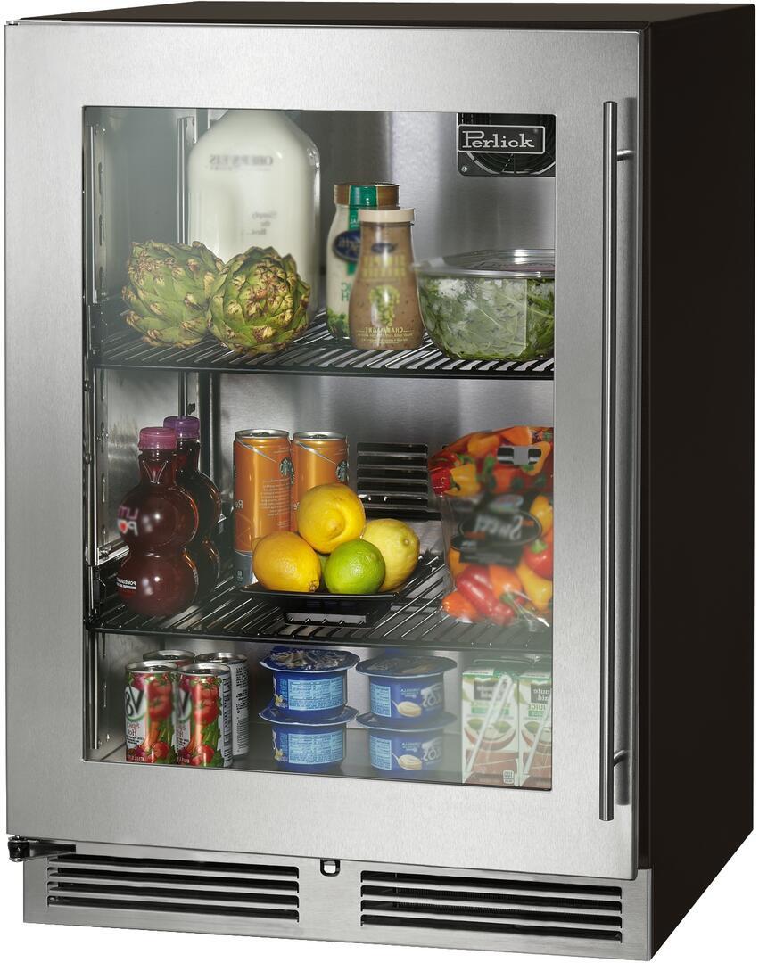 Perlick 24 inch C Series Compact Refrigerator HC24RB-4-3 Refrigerators HC24RB-4-3L Wine Coolers Empire