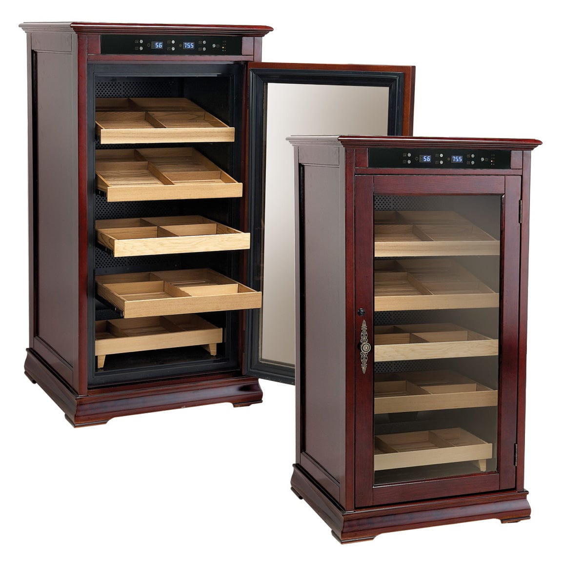 Prestige Import Group The Redford Electronic Cabinet Cigar Humidor RDFD Cigar Humidors Wine Coolers Empire