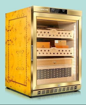 Raching Precision Electronic Cigar Humidor MON800A Cigar Humidors MON800A-G Wine Coolers Empire