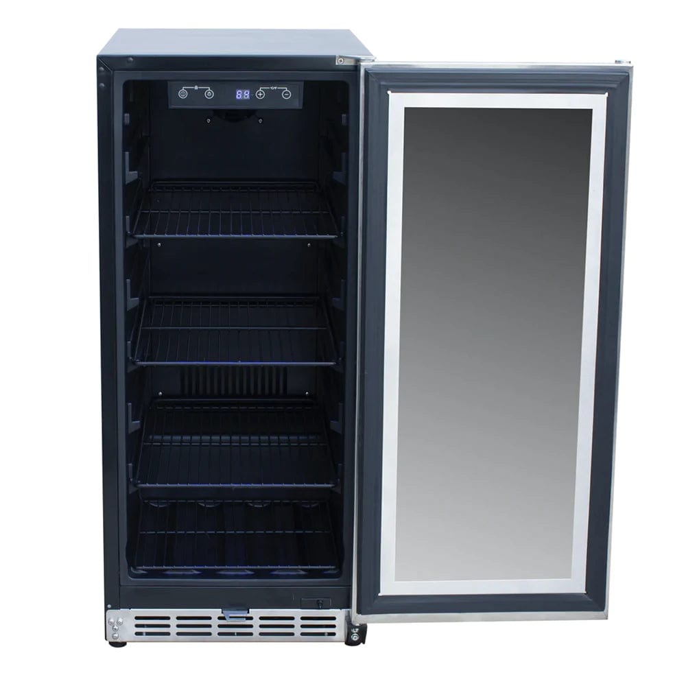 RCS 15-Inch Refrigerator with Glass Window REFR5 Refrigerators REFR5 Wine Coolers Empire