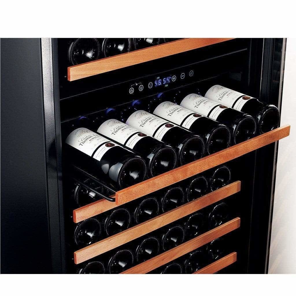Smith & Hanks 166 Bottle Dual Zone Wine Fridge RW428DR Wine Coolers RW428DR Wine Coolers Empire