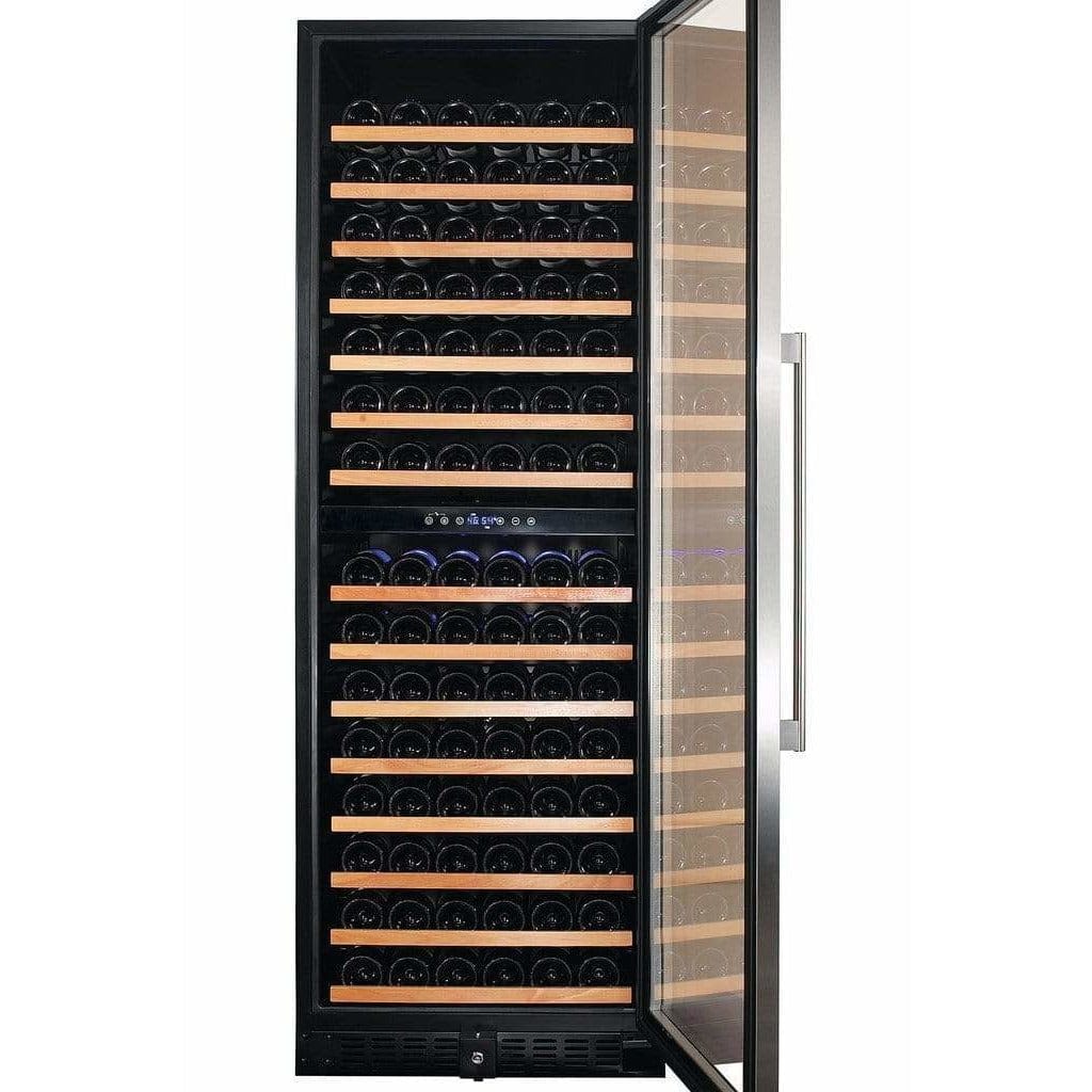 Smith & Hanks 166 Bottle Dual Zone Wine Fridge RW428DR Wine Coolers RW428DR Wine Coolers Empire