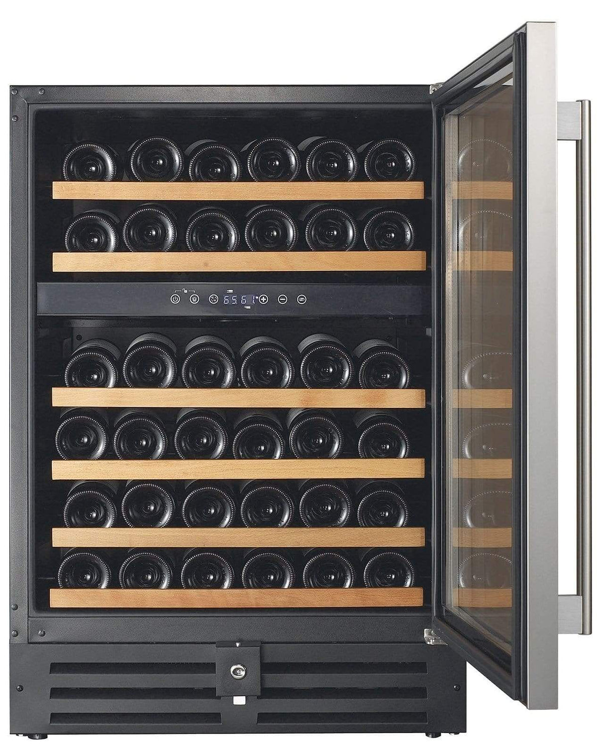 Smith & Hanks 46 Bottle Dual Zone Wine Fridge RW145DR Wine Coolers RE100002 Wine Coolers Empire
