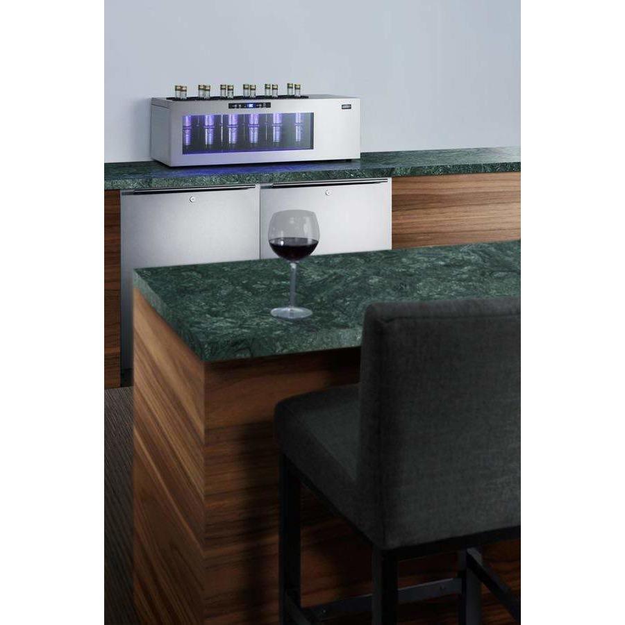 Summit 12 Bottle 36" Wide Commercial 12 Bottle Wine Fridge STC12 Wine Coolers STC12 Wine Coolers Empire