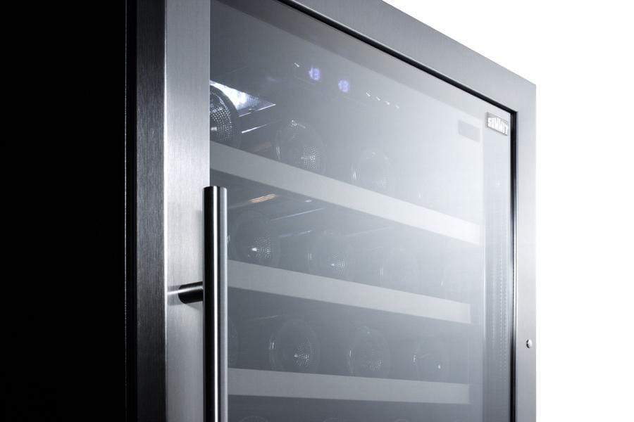 Summit 122 Bottle 24" Wide Wine Fridge SWC1380D Wine Coolers SWC1380D Wine Coolers Empire