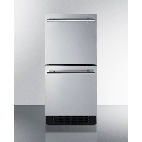 Summit 15" 2-Drawer All-Refrigerator ASDR1524 Refrigerators ASDR1524 Wine Coolers Empire