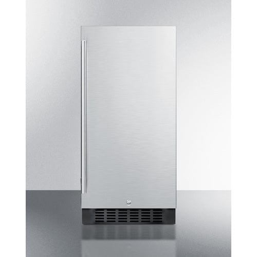 Summit 15" Built-In All-Refrigerator ALR15BSS Refrigerators ALR15BSS Wine Coolers Empire