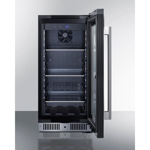 Summit 15 Inch Wide Built In Beverage Center CL156BV1 Beverage Centers CL156BV1 Wine Coolers Empire