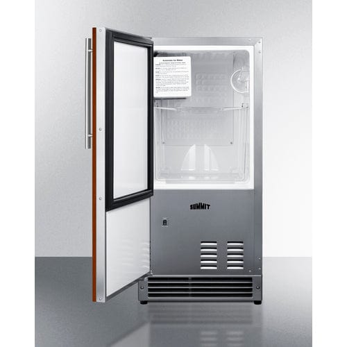Summit 15" Left Hinge Panel Ready Icemaker BIM26H32IFLHD Ice Makers BIM26H32IFLHD Wine Coolers Empire