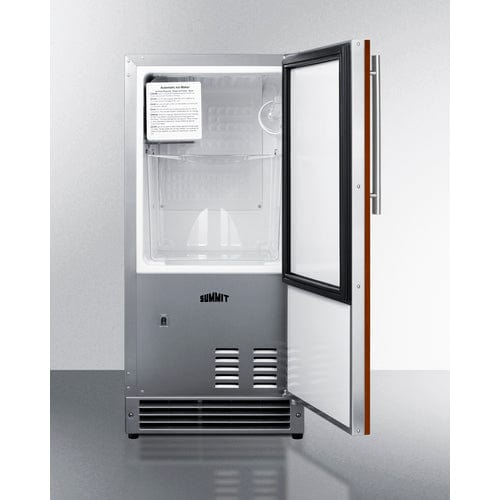 Summit 15" Panel Ready 25 lb. Drain Free Icemaker BIM26H32IF Ice Makers BIM26H32IF Wine Coolers Empire