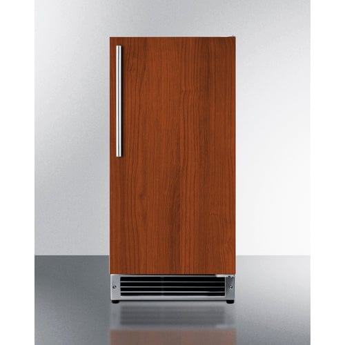 Summit 15" Panel Ready 25 lb. Drain Free Icemaker BIM26H32IF Ice Makers BIM26H32IF Wine Coolers Empire