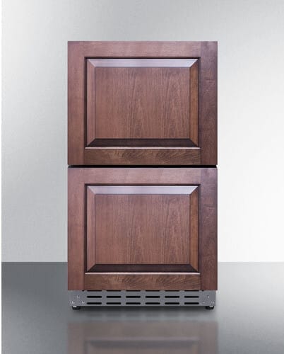 Summit 18" Panel Ready 2-Drawer All-Refrigerator ADRD18PNR Refrigerators ADRD18PNR Wine Coolers Empire