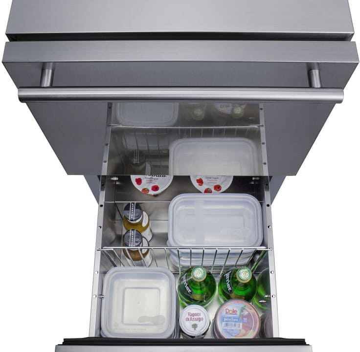 Summit 18" Wide 2-Drawer All-Refrigerator ADA Compliant ADRD18 Refrigerators ADRD18 Wine Coolers Empire