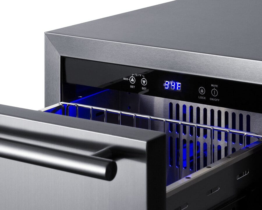 Summit 18" Wide All-Refrigerator ADRD18H34 Refrigerators ADRD18H34 Wine Coolers Empire