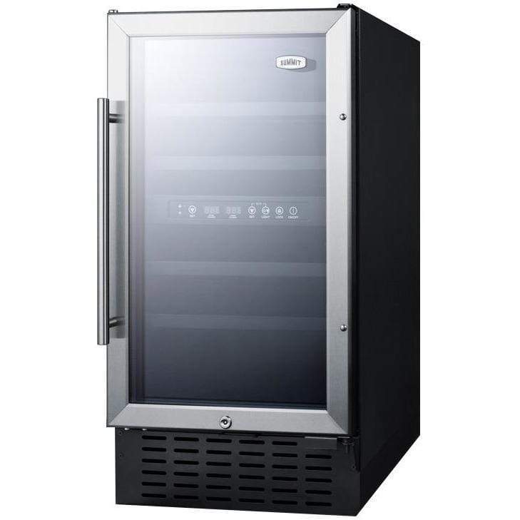 Summit 18" Wide Built-In Wine Fridge SWC182Z Wine Coolers SWC182Z Wine Coolers Empire