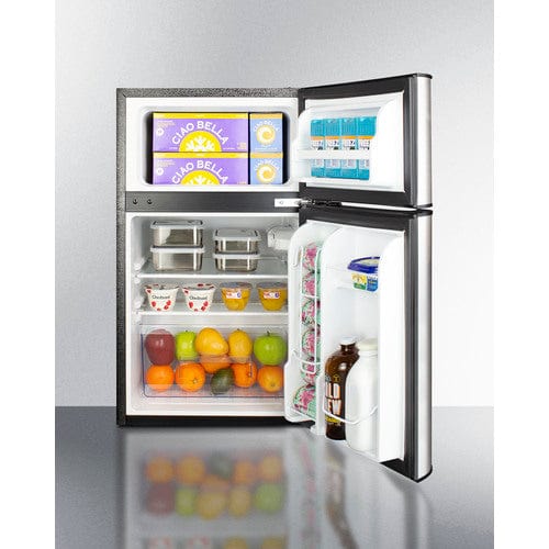 Summit 19" 2-Door ADA Height Refrigerator-Freezer CP34BSSADA Refrigerators CP34BSSADA Wine Coolers Empire