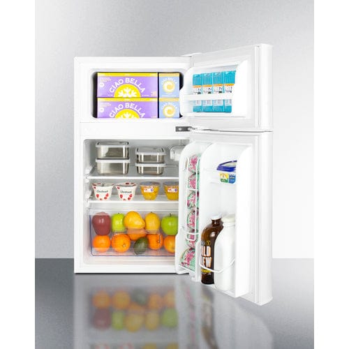 Summit 19" 2-Door White Refrigerator-Freezer CP34W Refrigerators CP34W Wine Coolers Empire