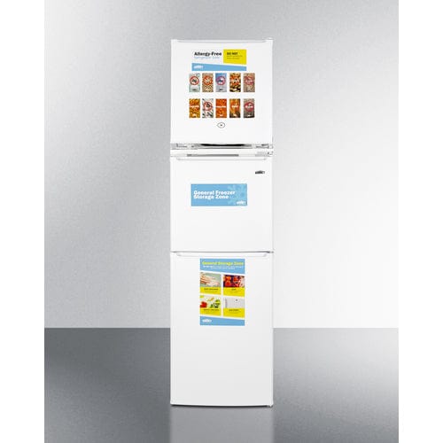Summit 19" Allergy-Free Refrigerator-Freezer AZRF7W Refrigerators AZRF7W Wine Coolers Empire