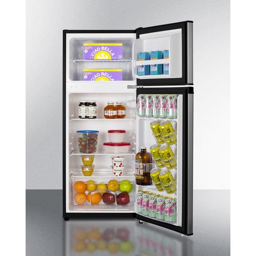 Summit 19" Slim Stainless Refrigerator-Freezer CP73PL Refrigerators CP73PL Wine Coolers Empire